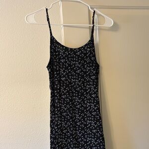 Brandy Melville Floral Spaghetti Strap Dress